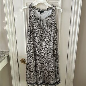 Sanctuary Black and White Sleeveless Sundress